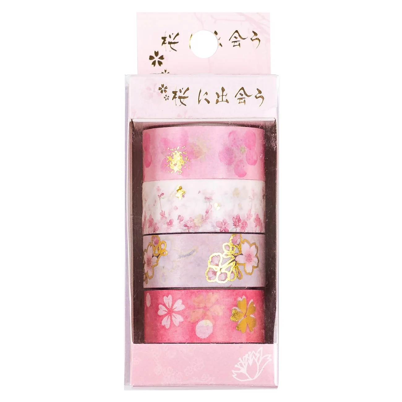 Cielo stellato fiori di ciliegio Washi set di nastri nastro adesivo Scrapbooking fai-da-te etichetta adesiva cartoleria giapponese