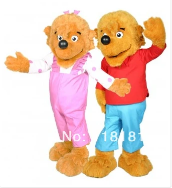 MASCOT Bears kids mascot costume custom fancy costume cosplay kit theme mascotte carnival costume