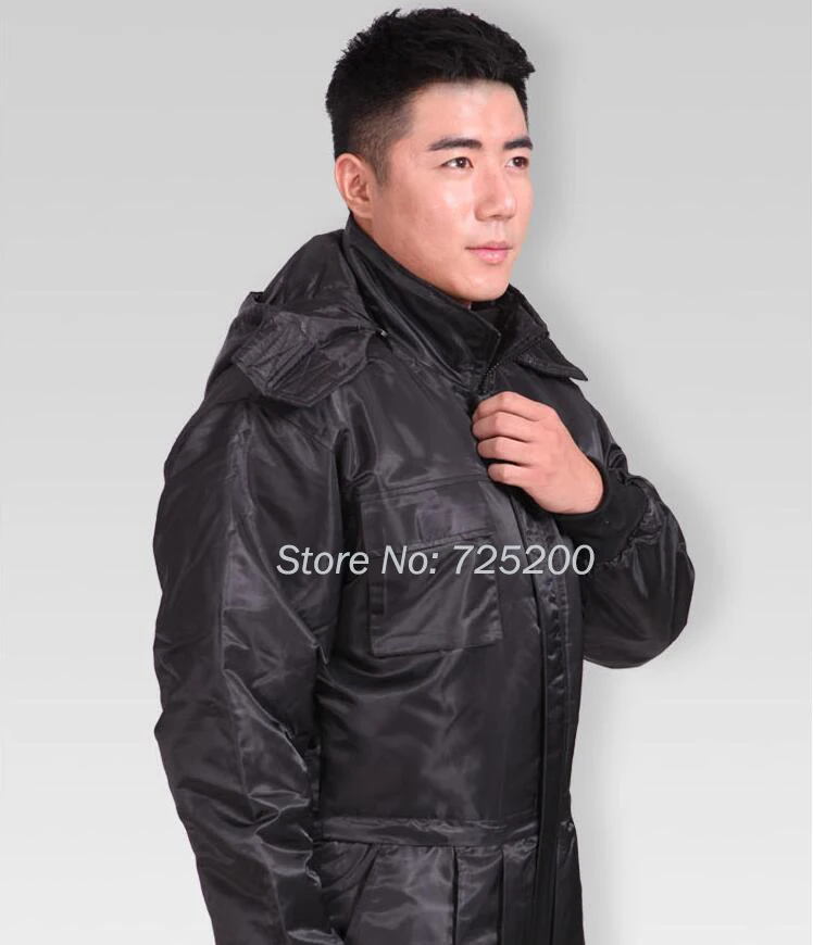 Winter Cotton Work Clothing Car Wash Men Overalls Cold Weather Thicken Warm Coveralls Work Protective Uniforms