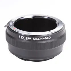 FOTGA Lens Adapter Ring voor Nikon AI Lens naar Sony E-Mount NEX-7 6 5N A7 A7S A7R II A6500 A6300 Camera