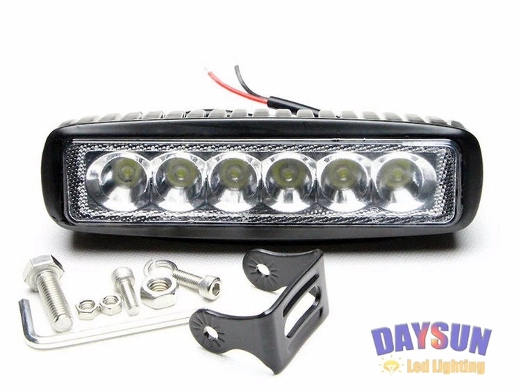 

18W Spot Work Light Fog Lamp Off Road Truck 12V LED Bar Working Light