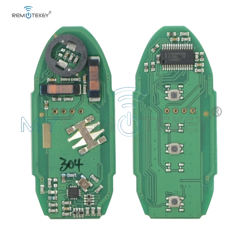 Remtekey for NISSAN Pathfinder Murano 2016 2017 2018 285E3-5AA1C S180144304 smart car key 3 button 433mzh 4A chip remote key