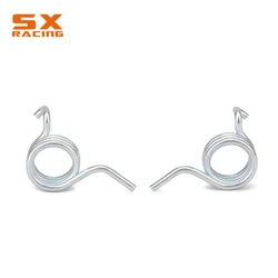 Motosiklet bir çift ayak pedalı Footpegs bahar HONDA CRF250X CRF450X CRF250R CRF450R CR125 CR250 KAWASAKI KLX450 KX450F KX250F