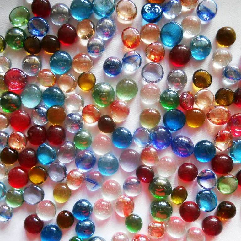 600PCS/1500gram/Lot,Mix 1.5cm round glass beads Glass mosaic Glass art,Glass craftts Mosaic craft Adult DIY Crafts and arts OEM