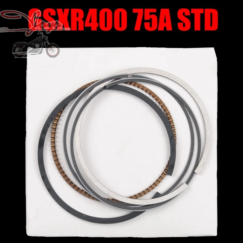 Brand New Motorcycle Piston Rings Set For Suzuki GSXR400 GSXR 400 GSX400 Bandit 75A (STD) Standard Bore Size 56mm