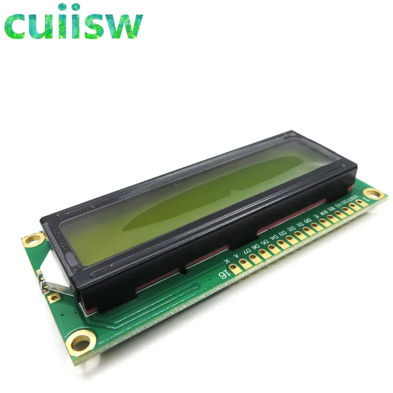 1PCS LCD1602 1602 module Blue Green screen 16x2 Character LCD Display Module blue blacklight