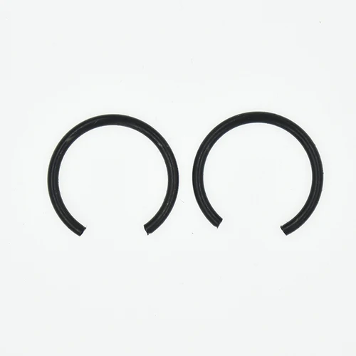 Anillo de retención de alambre de 8 a 75 DIN, 7993 orificios, 70 anillos a presión de acero al manganeso, redondos, GB895.1