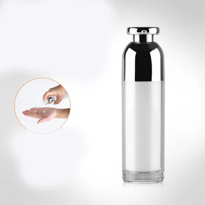 100Pcs 30g 50g 30ml 50ml 100ml Acrylic Cream Bottle Empty Cosmetic Bottle Container Jar Lotion Press Bottle Cream Jar Bottle