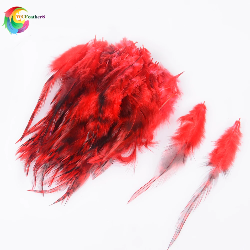 100Pcs/lot High Quality Natural Pheasant Feather 10-15CM Chicken Feathers For DIY Craft Jewelry Decoration Accessories Plumes