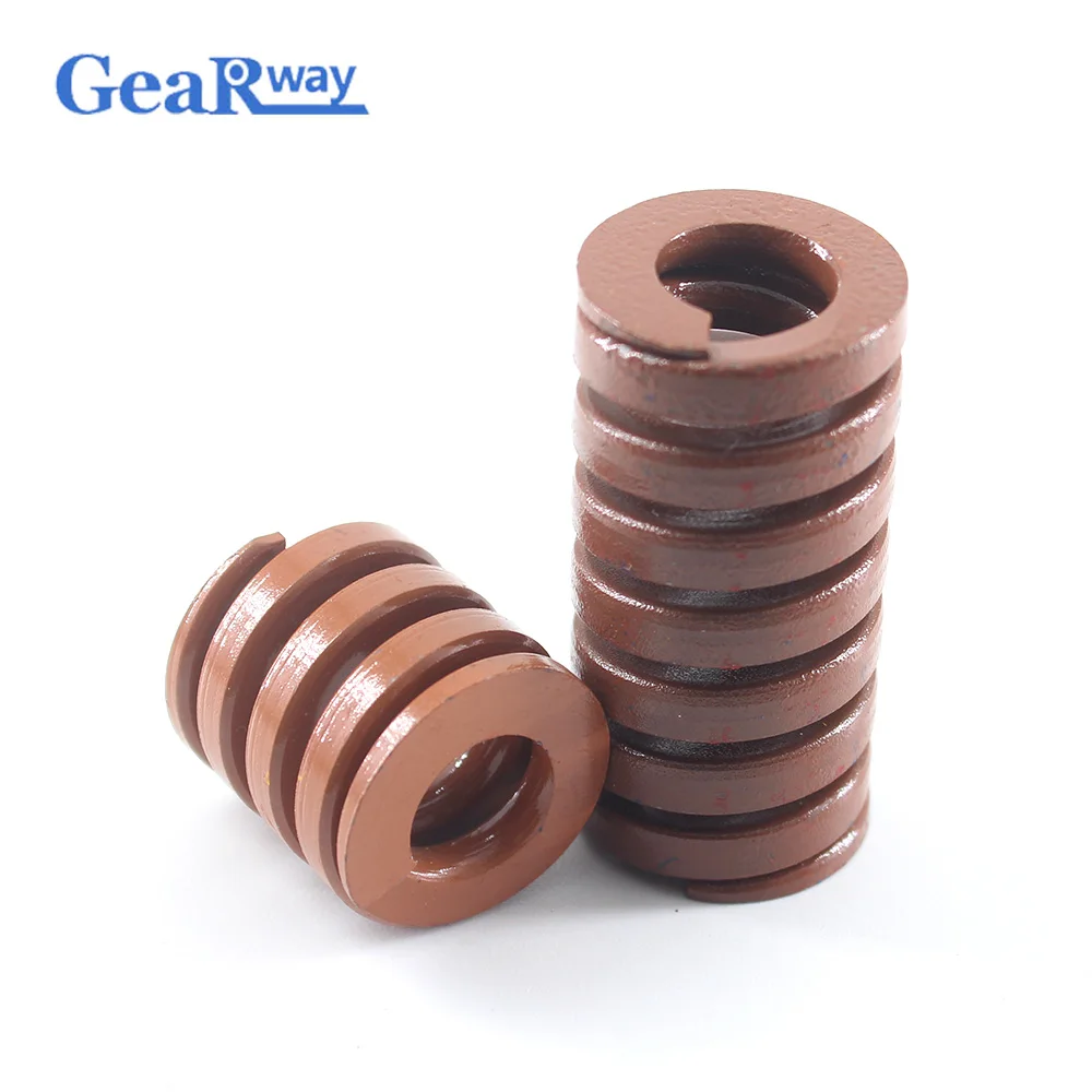 

Gearway Brown Die Spring TB30x65/30x70/30x75/30x95/30x100mm 24% Compression Ratio Tubular Section Mould Die Compression Spring