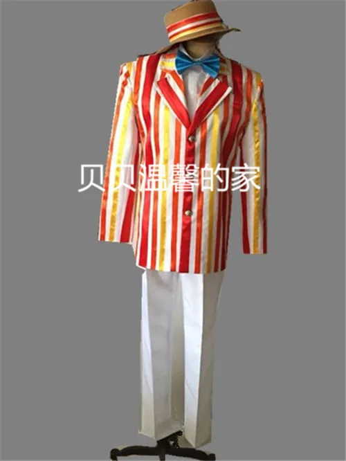 

Костюмы на Хэллоуин для взрослых мужчин Мэри Поппинс Берт карнавальный костюм одежда персонаж фильма Дик Ван Дик костюмы на Хэллоуин