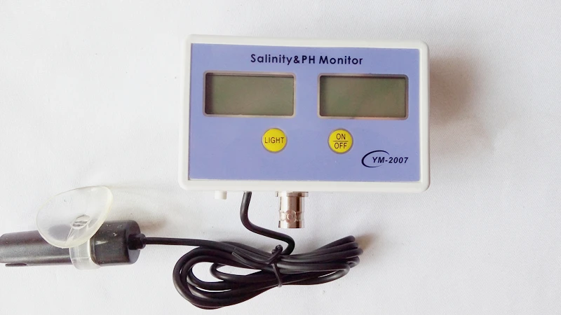 Aquarium Electronic Salinity & Ph meter Monitor