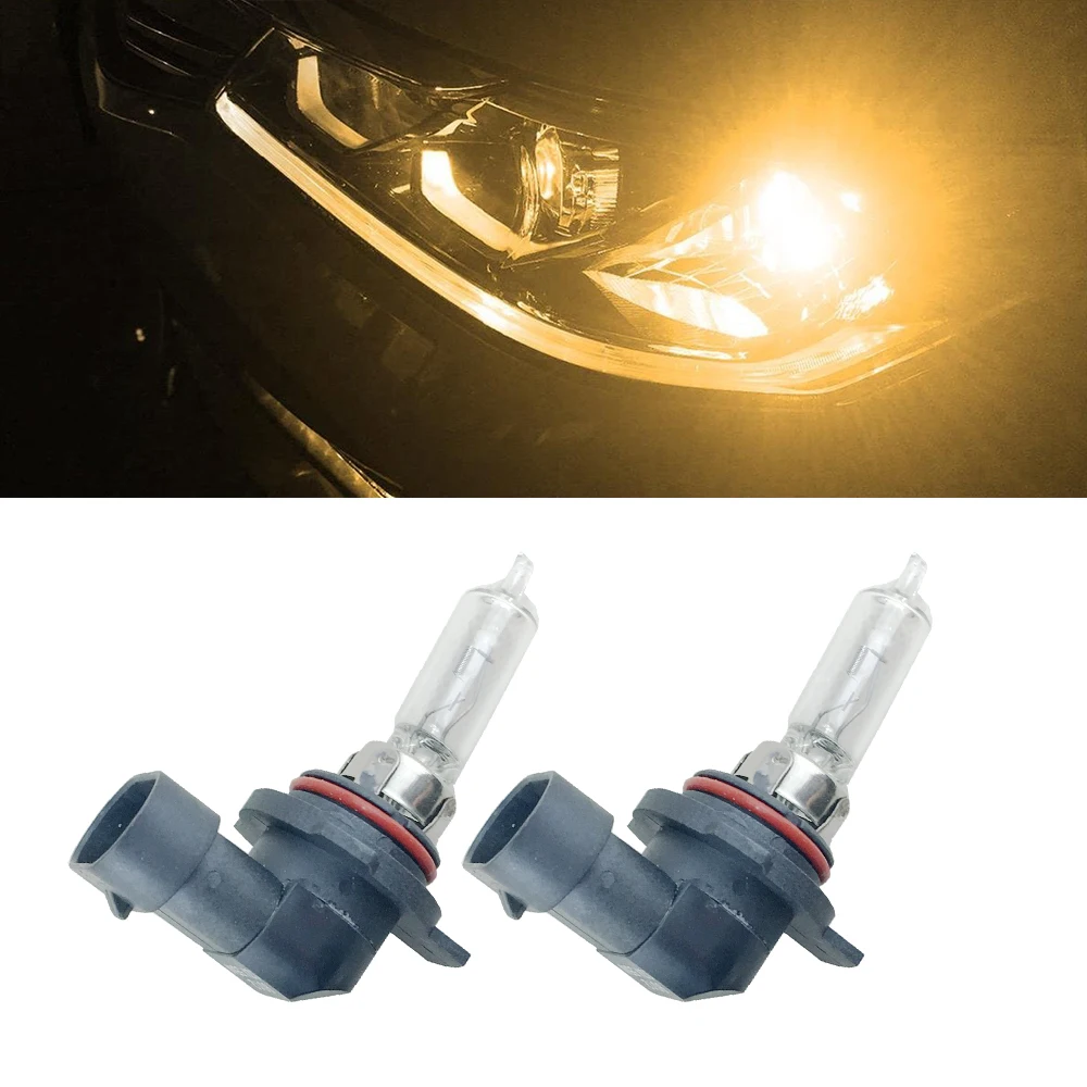 

2pcs Car halogen Headlight 9012 LL HIR2 HIR PX22d 55W 12V 4300K Auto Bulb Lamp Replace Halogen Lamp