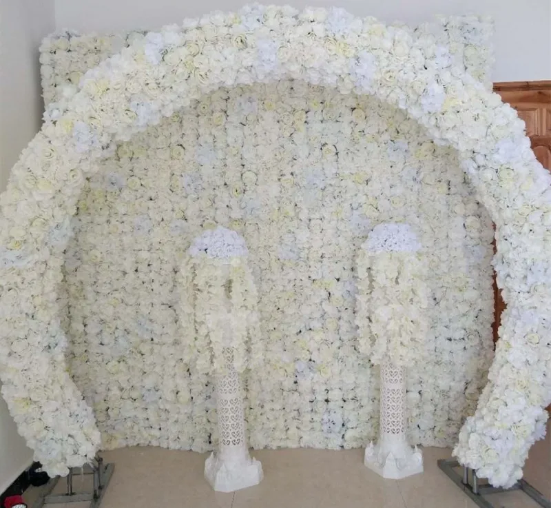 

Wedding Decoration Arch Flower Rows with Stand Set 20x 50cm for Party Event Mall Hotel Opening Ceremony Supplies