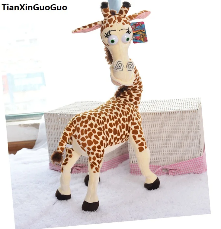 about 70cm lovely Madagascar giraffe  plush toy soft doll birthday gift s0347