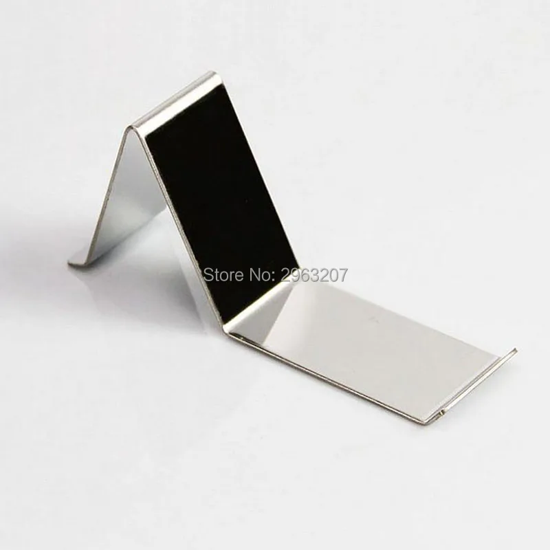 10pcs Matte/Mirror Surface Stainless Steel Shoes Holder Support Keeper Metal Shoe Showing Display Rack Stand