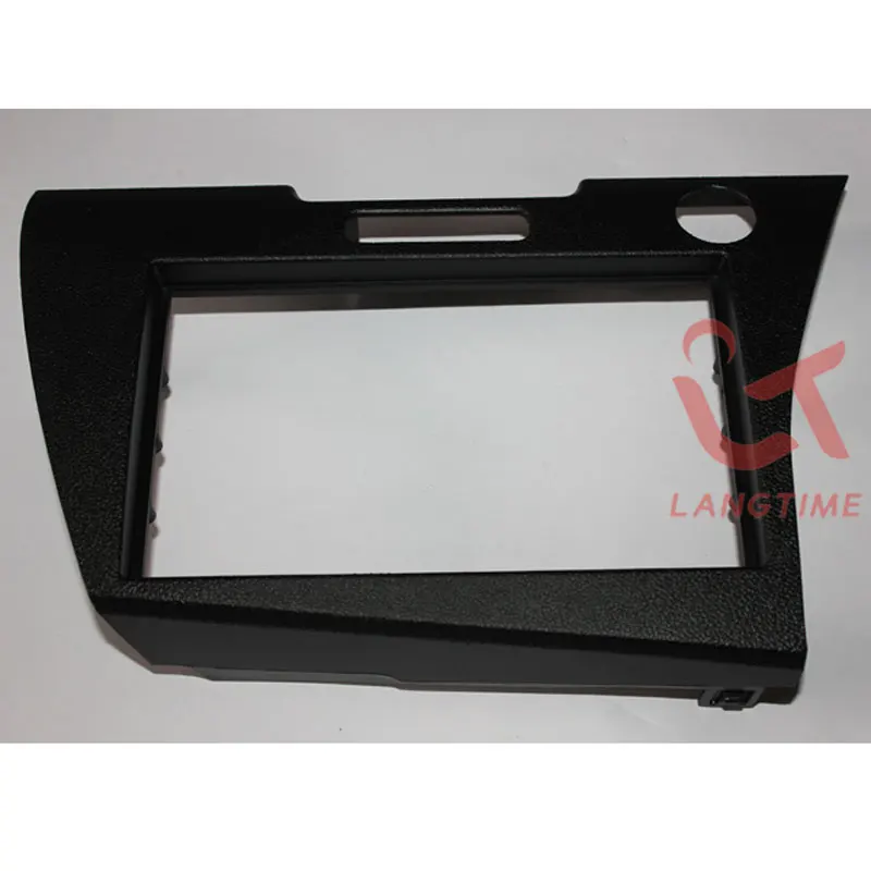 Car refitting DVD frame,DVD panel,Dash Kit,Fascia,Radio Frame,Audio frame for Honda CRZ (right).2 DIN