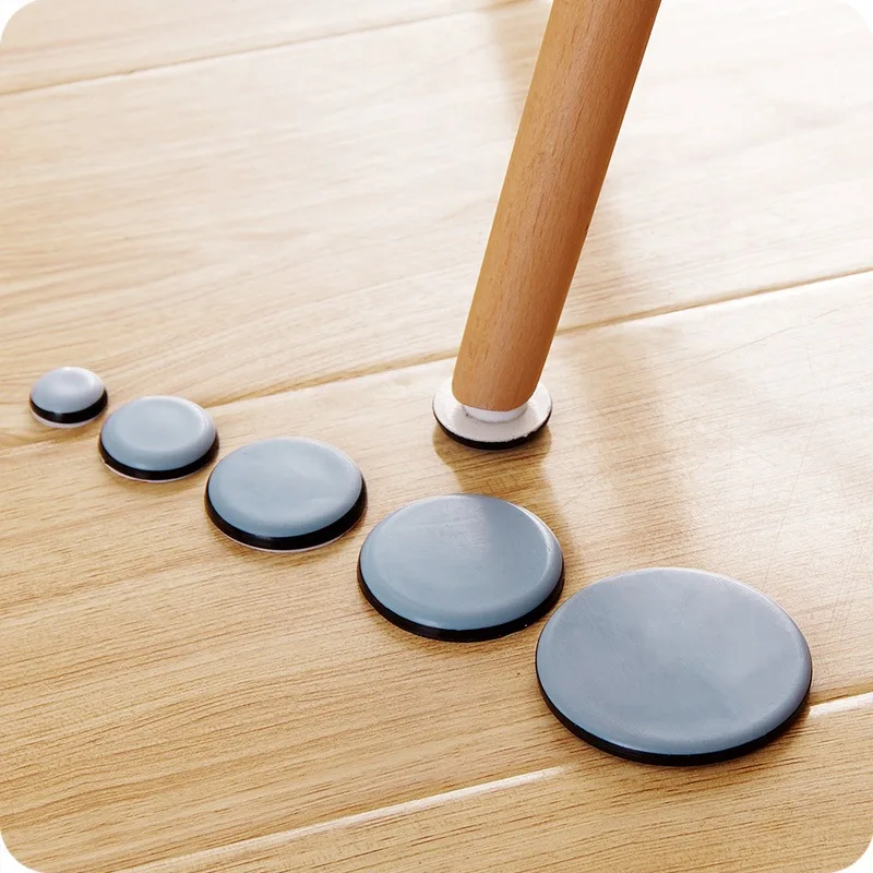 1 Set Slider Pad Furniture Table Bases Protector Coaster Carpet Ground Magic Moving Anti-abrasion Floor Mat SYT9252