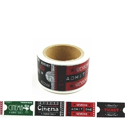 Beautiful shipping high quality 30mm*10m  washi  tape/Varied cinema ticket  diy and masking japan washi tape