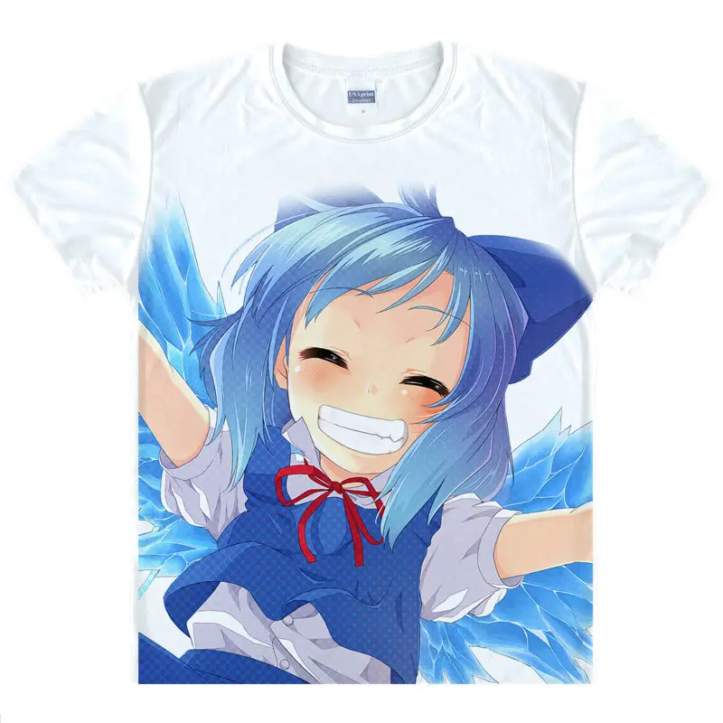 Touhou Project T-Shirt Reimu Hakurei Shirt Man t-shirts Anime Products style women summer t-shirts Anime Girl Action Figures A