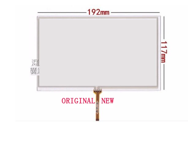 192*117 8''inch touch screen external screen AT080TN64 HSD080IDW1-C01 car DVD navigation screen handwriting