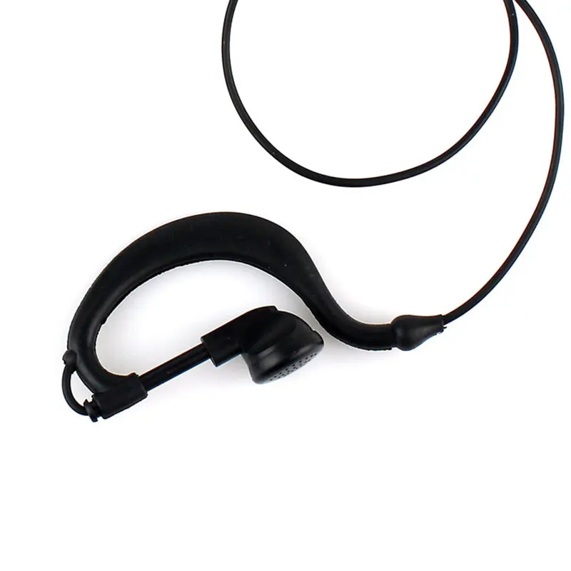 Two Way Ham Radio Headset 2 Pin Earpiece For Baofeng Walkie Talkie Earwear Headphone Earphone K Plug Accessories With Smile Face
