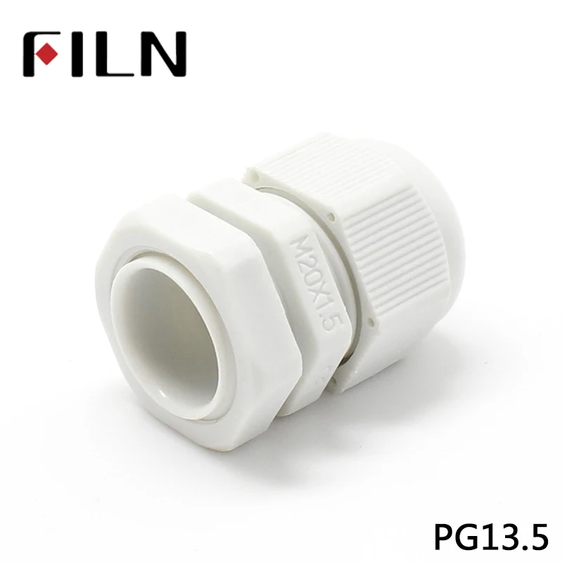 PG13.5 M20X1.5 cable gland sizes Nylon waterproof compression cable gland electric used