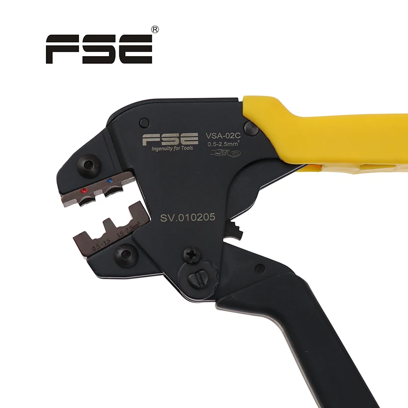 FSE Crimping Hand Tool Pliers Wire Crimper Tools VSA-02C Multifuncional 20-13AWG Electricista Crimp Range 0.5-2.5mm