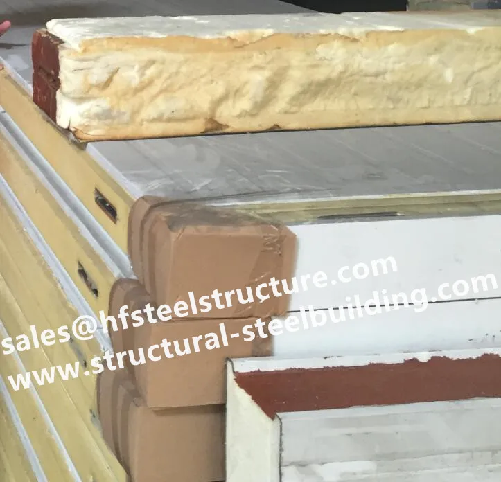 

Thermal insulated sandwich panels used for cold room of mushroom cultivation