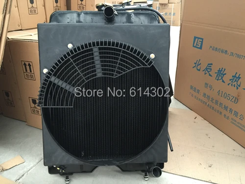 original radiator for weifang 495D 495ZD K4100D K4100ZD diesel engine parts / weichai Ricardo 8kw -40kw diesel generator parts