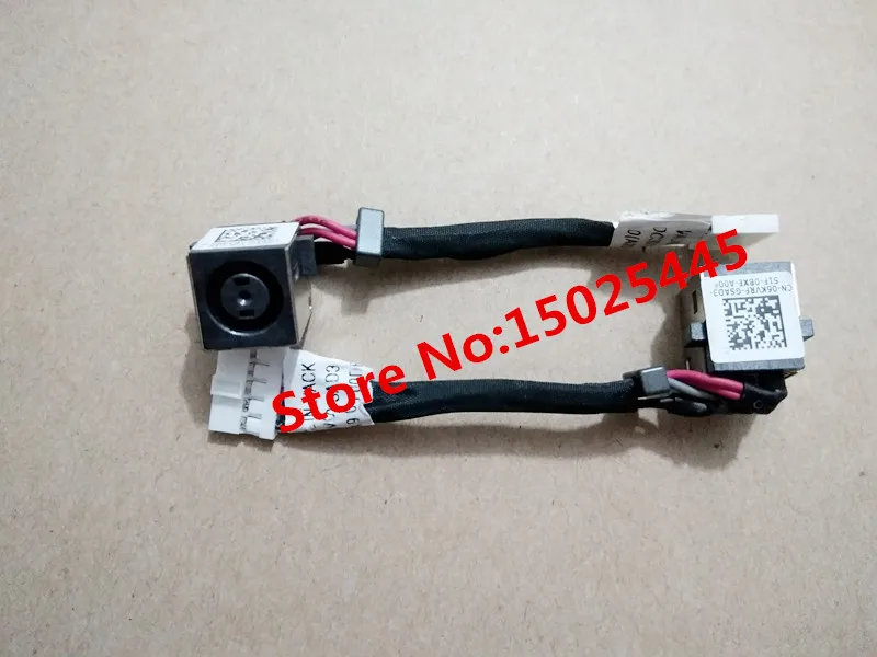 New original laptop power connector with cable for DELL E7440 DC JACK DC30100NV00 CN-06KVRF-GSAD3-51F-0BXE-A00