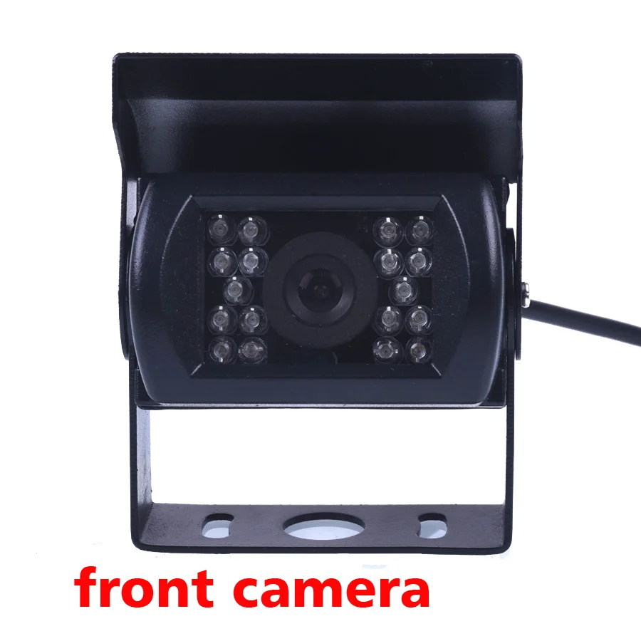 

Bus HD CCD Car Front / Rear View Camera No Mirror 120 Degree 18 IR Nightvision Waterproof Bus Truck Camera