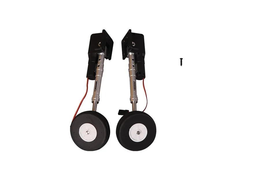 

FMSRC 70mm Ducted Fan EDF Jet F16 F-16 V2 Main Landing Gear System with 2 Retracts FMSRF115 RC Airplane Model Plane Spare Parts