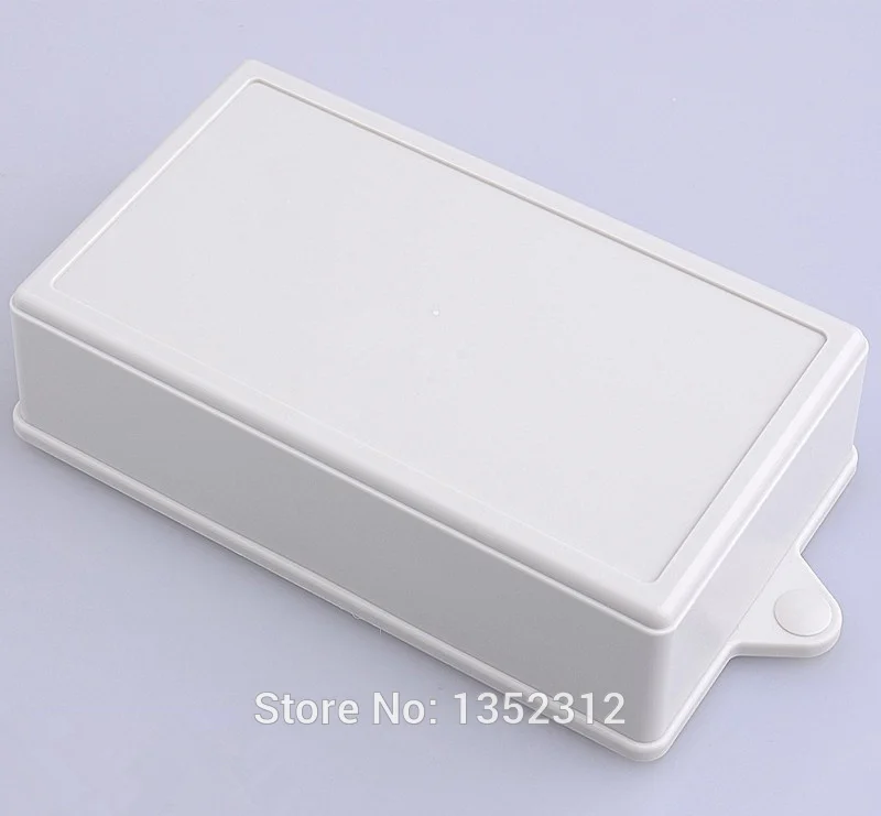 Free shipping 120*60*35mm 3 pcs/lot wall-mounted instrument enclosure abs plastic enclosure for electronic junction box