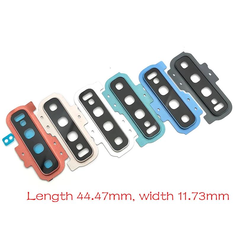 For Samsung S10 Plus Rear Camera Glass Lens Cover With Frame Holder Replacement Spare Parts