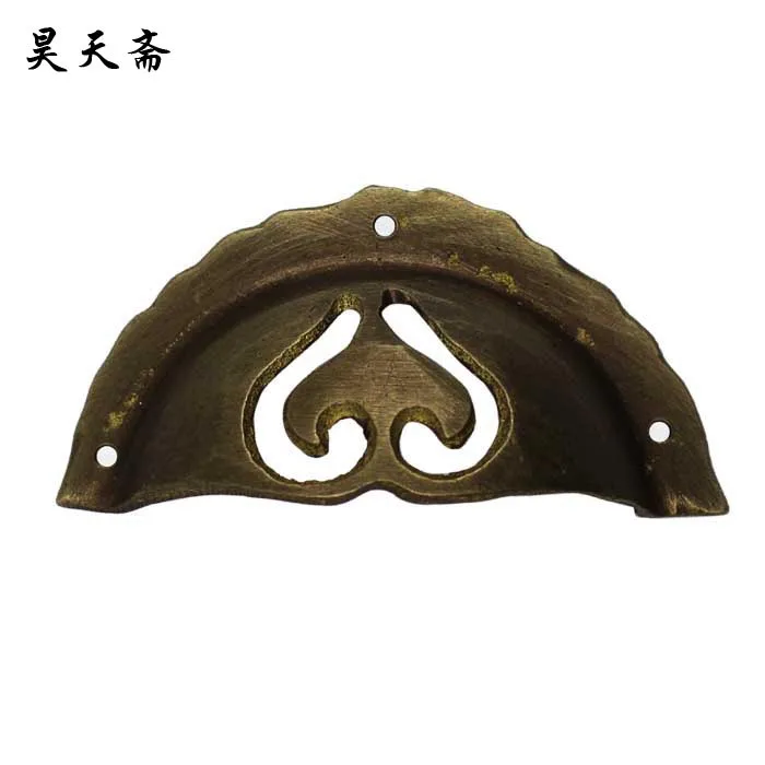 

[Haotian vegetarian] antique copper handle / bowl handle / copper fittings / antique buckle hand HTD-103