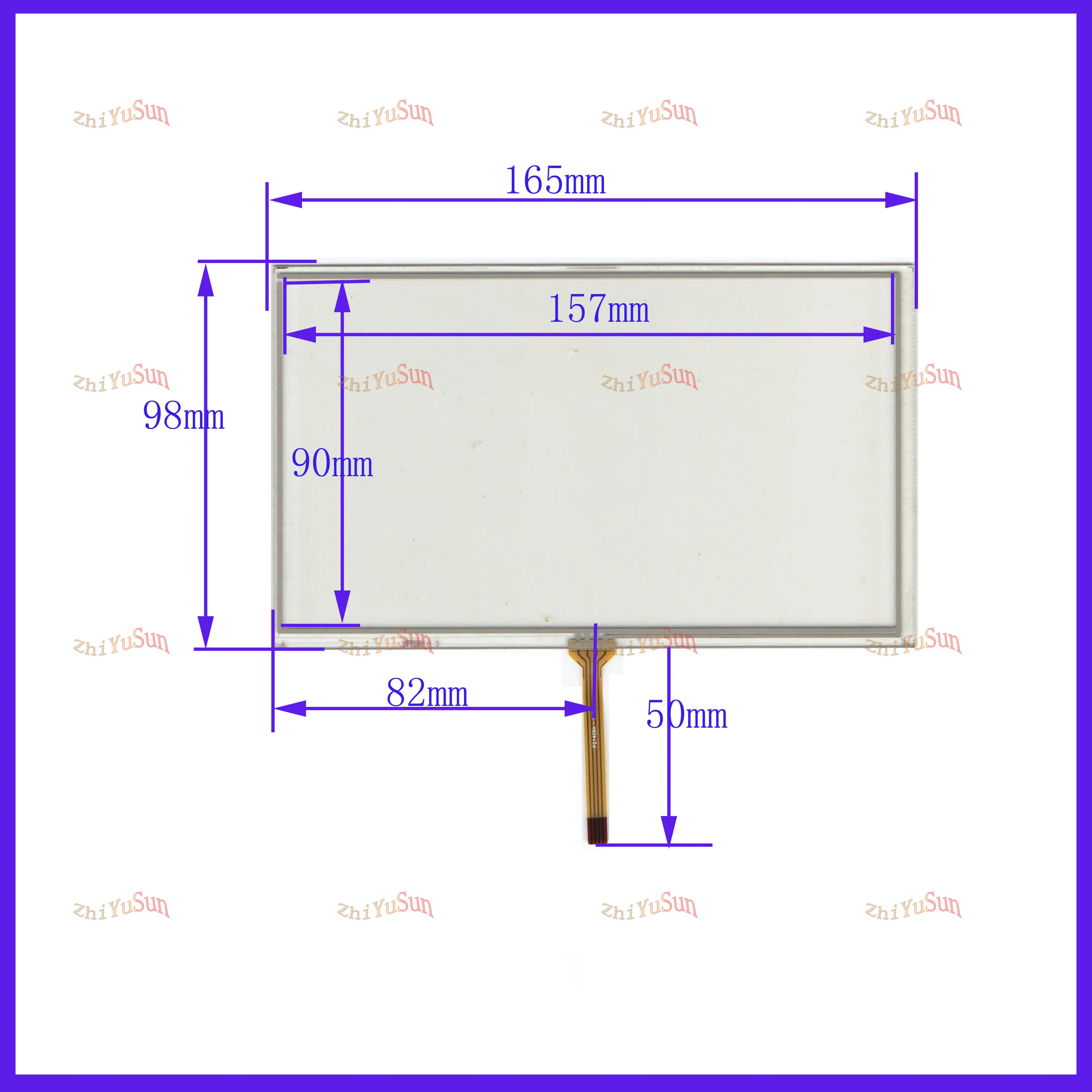 

TPM7050 70120 7inch 4 lins Touch Screen For GPS CAR touchsensor touchglass digitizer for car rideo this is compatible