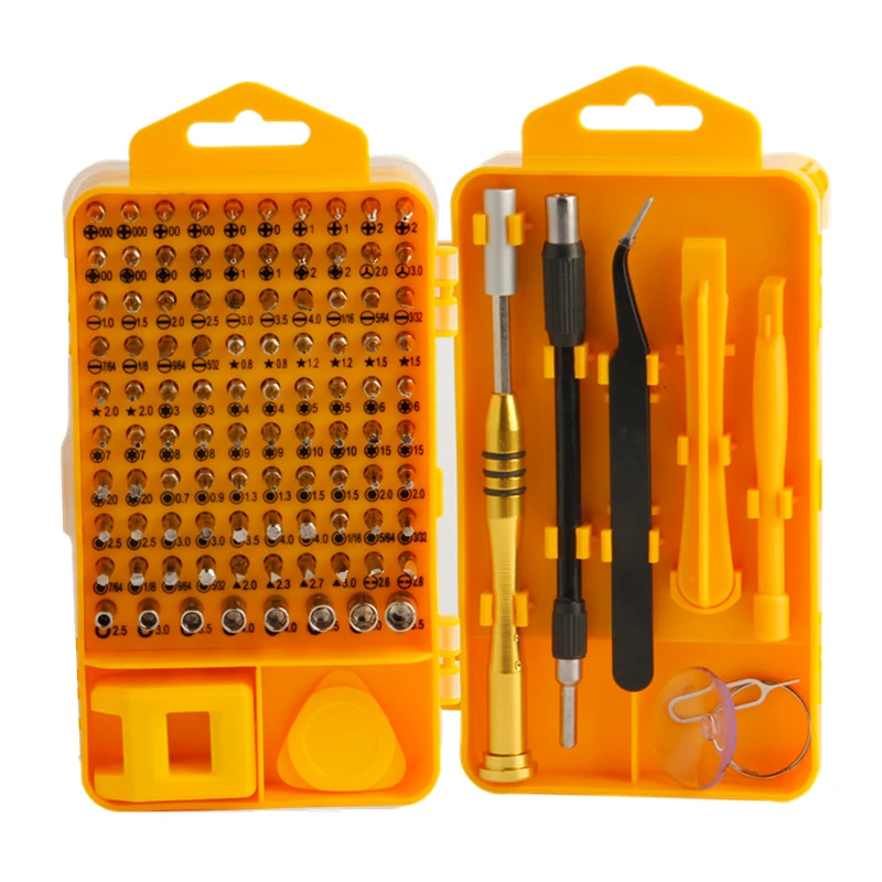 108pcs Precision Screwdriver Set Multitool Magnetic Bit Set For Cell Phone Laptop Maintenance Repair Tools