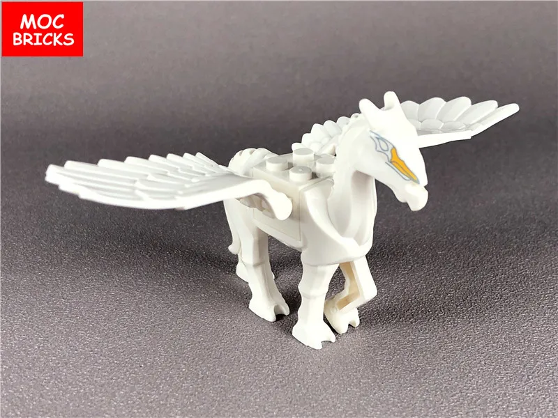 Single Sale MOC Bricks GD213 Thestral alkyria Battle Horse Educational Building Blocks Toys for Children L162 Dolls Xmas Gifts