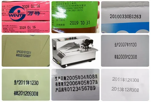 MY-380F التلقائي الصلبة الحبر آلات وسم الطباعة الساخنة تنتهي تاريخ مجموعة رقم MFG EXP لبطاقة صندوق كيس ورقي