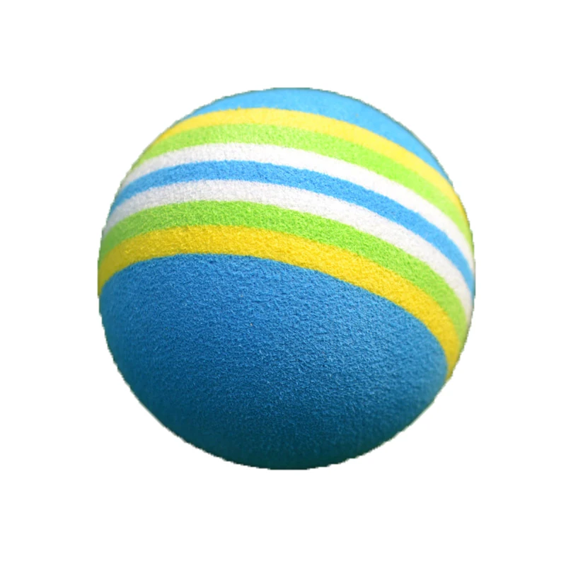 20 PCS/ lot PGM Golf Colourful Sponge Rubber Ball Game Indoor Practice Foam Rainbow Soft Ball Capsules Swing Training Aids