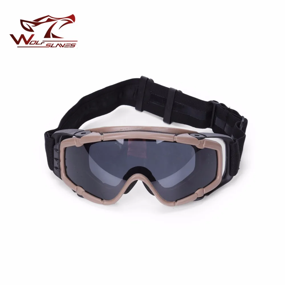 FMA SI-Ballistic-Goggle Updated Version Fan Version Anti-fog Lens Airsoft Equipement Tactical Outdoor Hunting Goggles