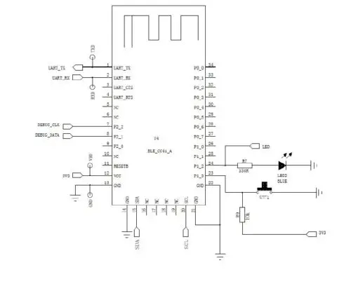 1PCS HM-10 BLE Bluetooth 4.0 CC2540 CC2541 Serial Wireless Module Arduino Androi