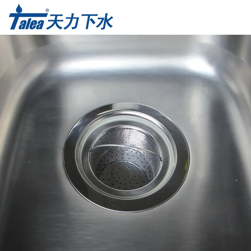 Talea Stainless Steel304 Kitchen Sink Strainer Waste Plug Drain Stopper Filter Basket Net inner basket in sink