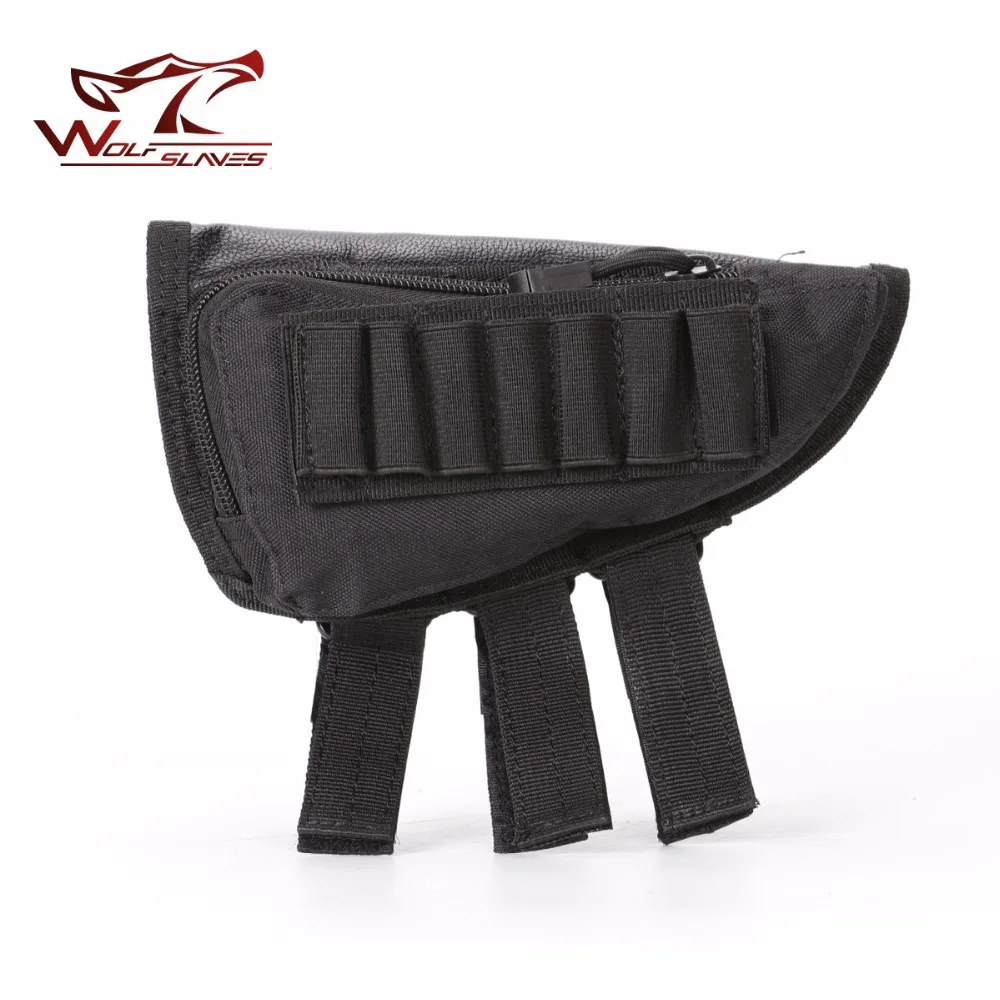 MOLLE-Paintball Fucile Custodia Tattica Giocattolo Pistola Guancia Pad Borse Kit Parti Airsoft Munizioni Borsa degli attrezzi Accessorio da caccia