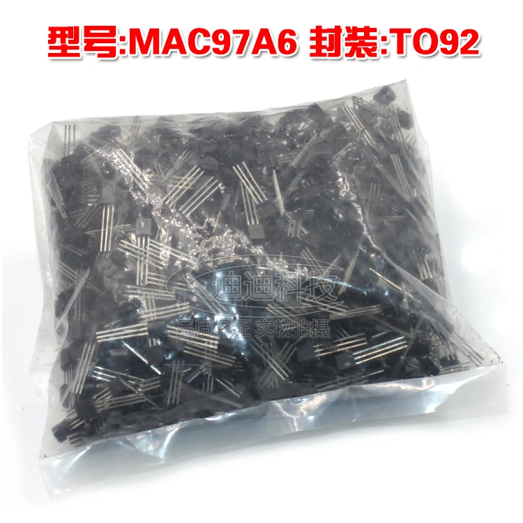 جديد MAC97A6 TO-92 ترياك الثايرستور الناتج 400 فولت 0.6A 97A6 مضمنة