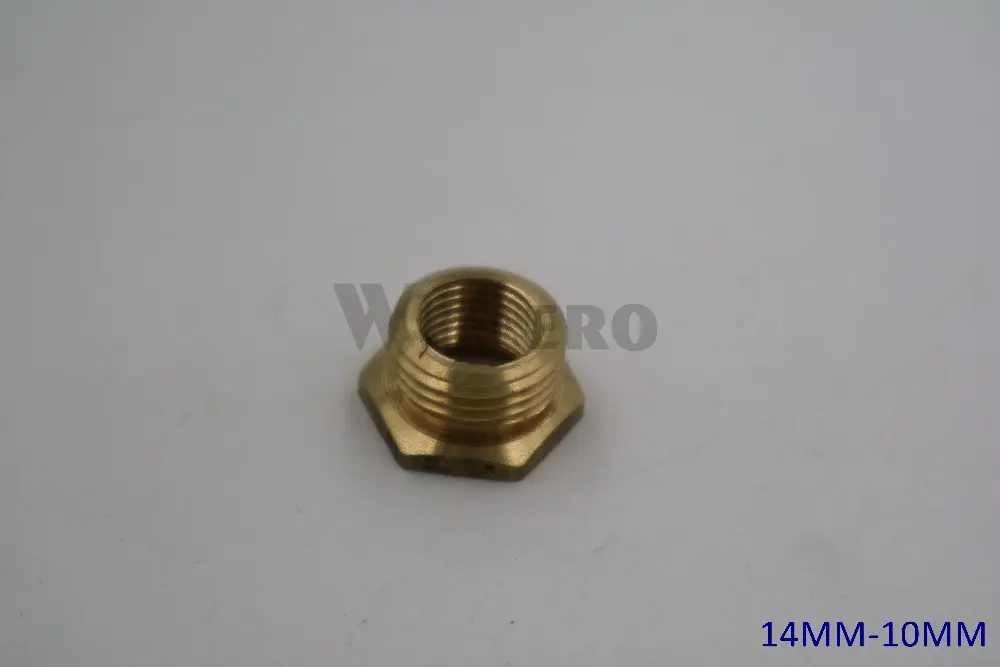 Rcexl 14mm to 10mm spark plug bushing adapters(Copper)