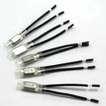 100pcs x 17AM 60-180 degree 17AM normally closed temperature switch thermostat for Motor