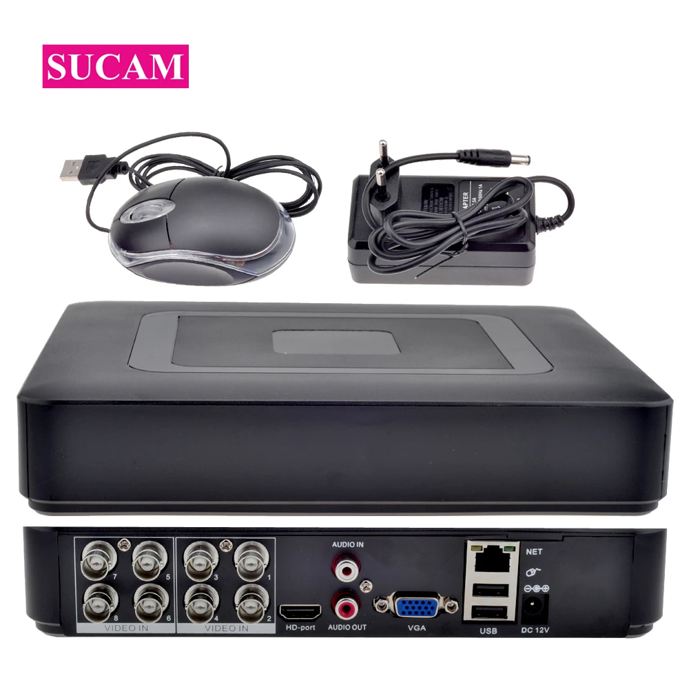 4Channel 8Channel 5MP-N CCTV AHD DVR AHD-N Hybrid DVR 5MP NVR 4 in1 Video Recorder For 2MP 4MP 5MP AHD Camera IP Camera Camera