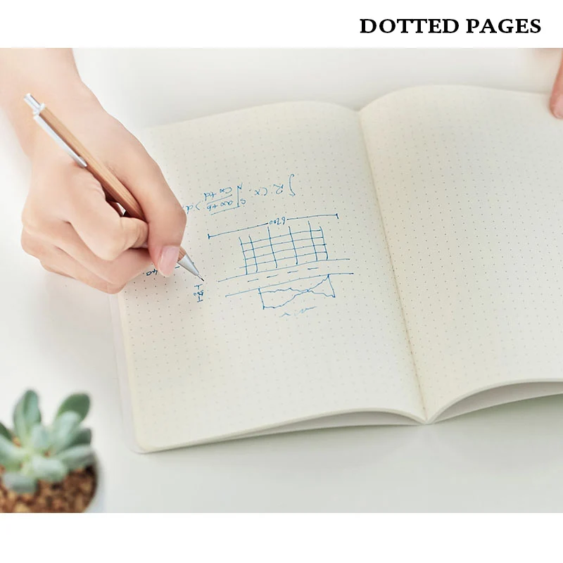 A5 Cute Candy Bullet Dotted Grid Journal Stationery Travel Planner Diary Bujo Softcover Notebook